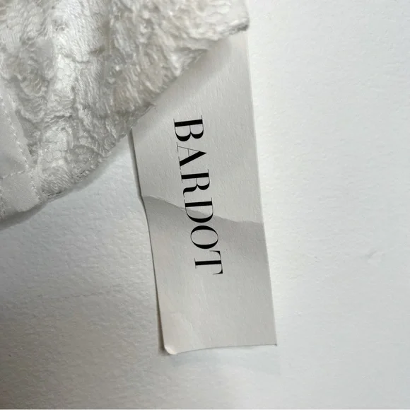 Bardot Lace Corset Bustier in Ivory White - Picture 7 of 9